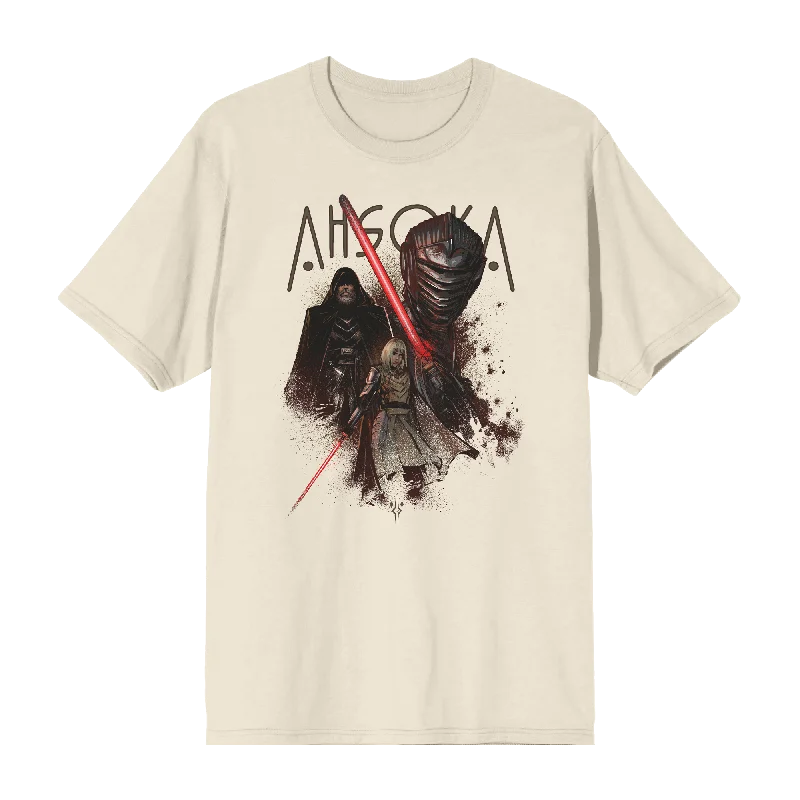 Ahsoka Sith Trio Full Color Print on Natural Tee