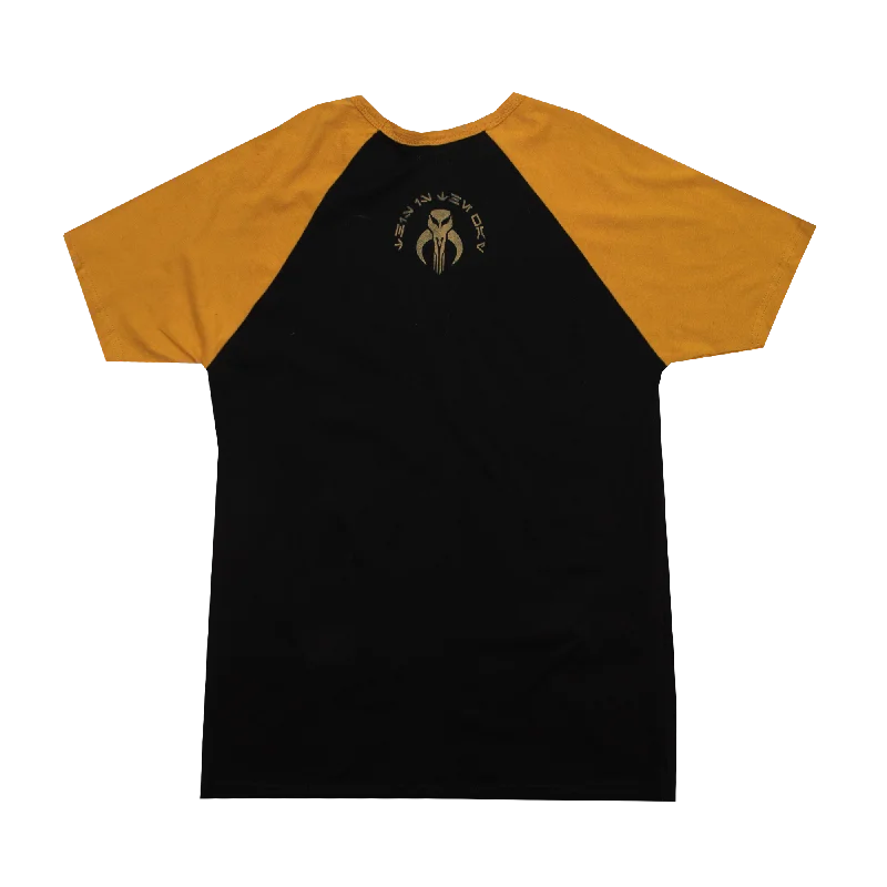 Mandalore Armory Black & Gold Raglan