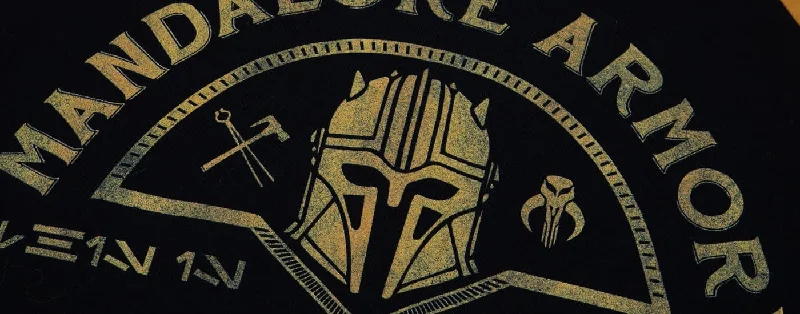 Mandalore Armory Black & Gold Raglan