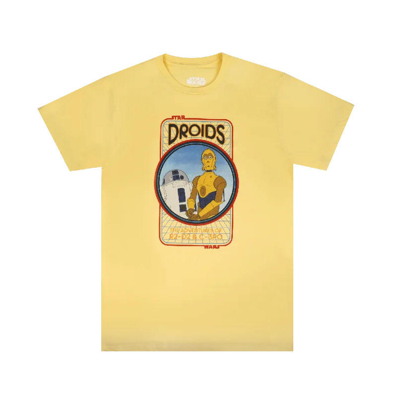 Retro Droids Yellow Tee