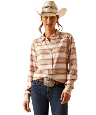 Women's Ariat Crowheart Button Down Shirt #10048582