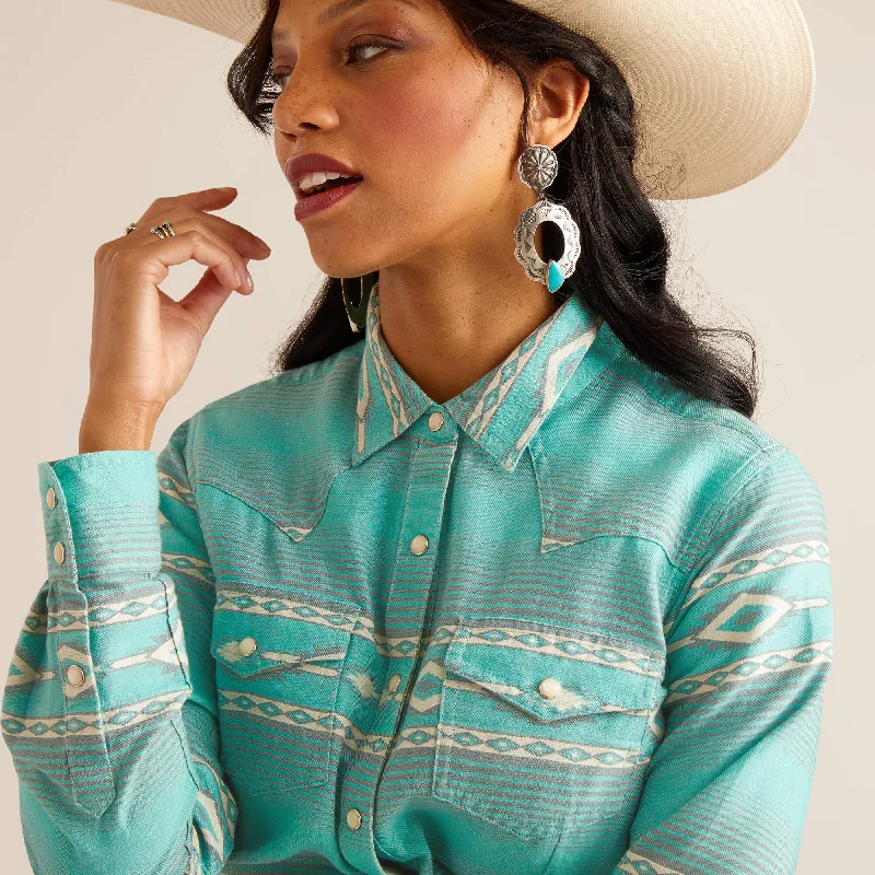 Women's Ariat Jadeite Snap Front Shirt #10048700