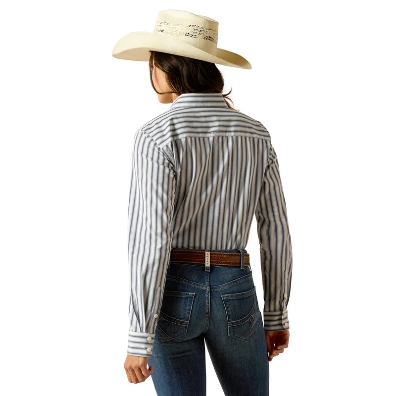 'Ariat' Women's Kirby Wrinkle Resistant Button Down - Baja Stripe