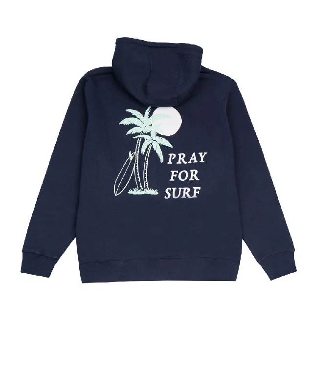 Pray For Surf Pullover Hoodie