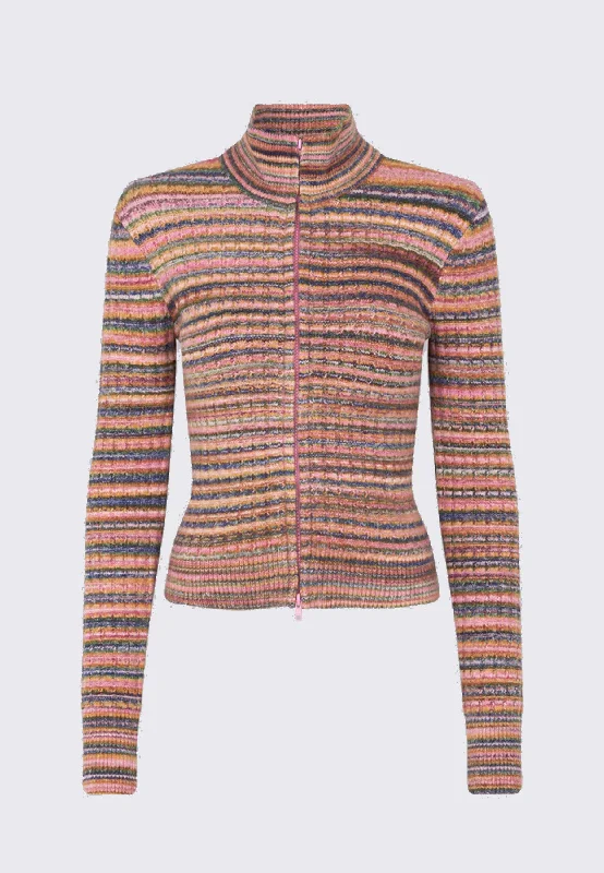 Multi Knit Cardigan - Multi Colour