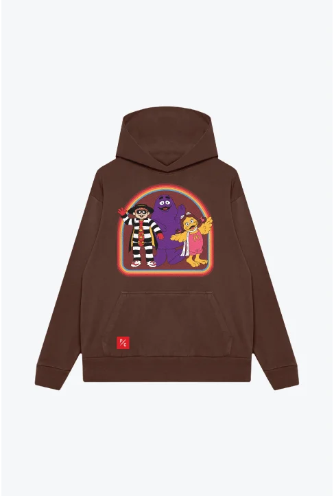 P/C x McDonald's Retro Hoodie - Espresso