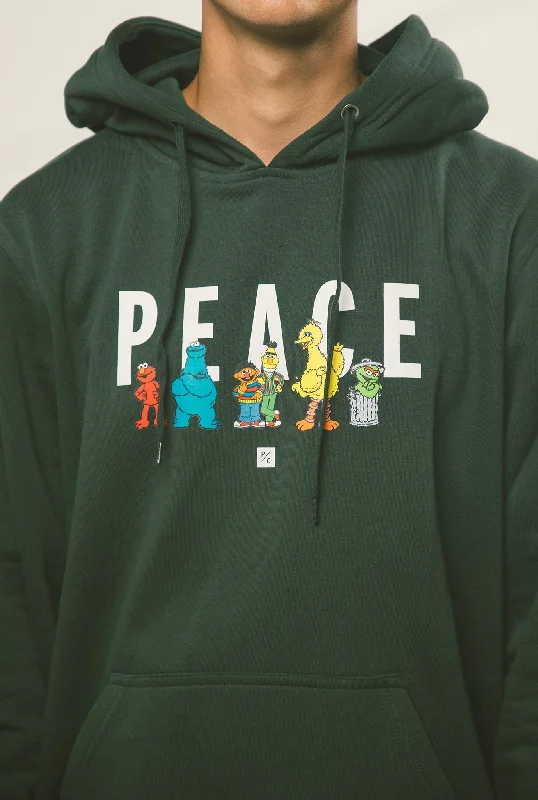 P/C x Sesame Street Hoodie - Forest Green