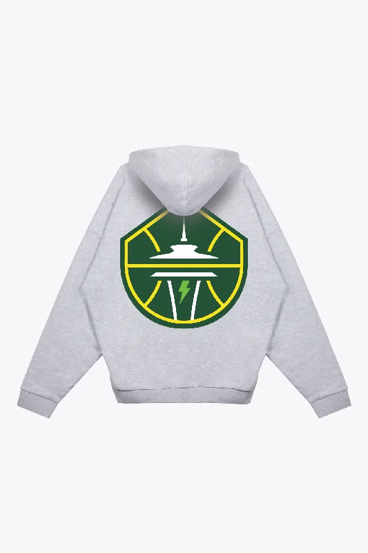 Seattle Storm Essentials Heavyweight Hoodie - Ash