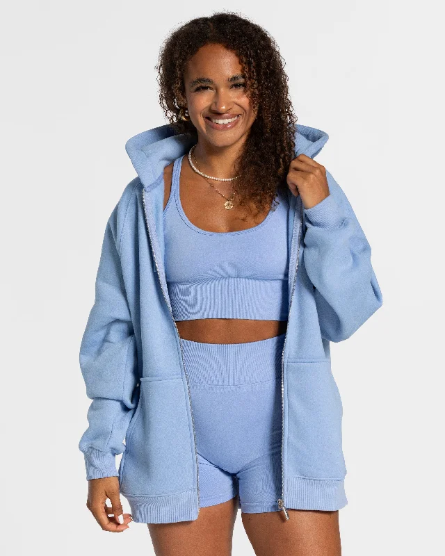 Statement Oversized Jacke ""Blau""