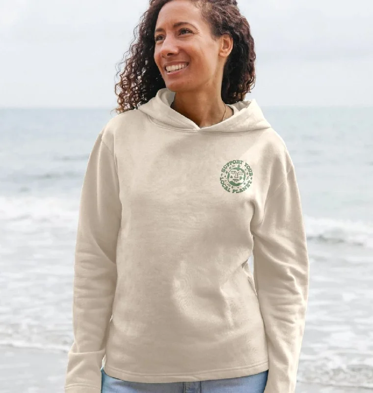 The Women's Support Your Local Planet hoodie