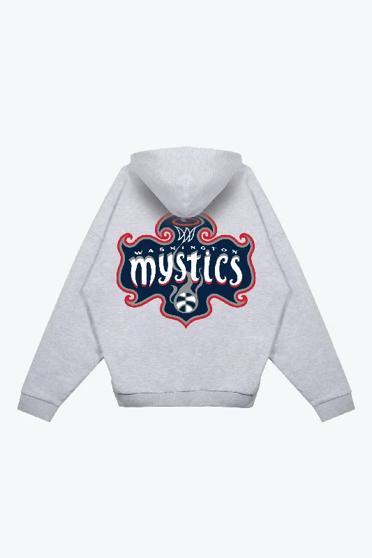 Washington Mystics Essentials Heavyweight Hoodie - Ash