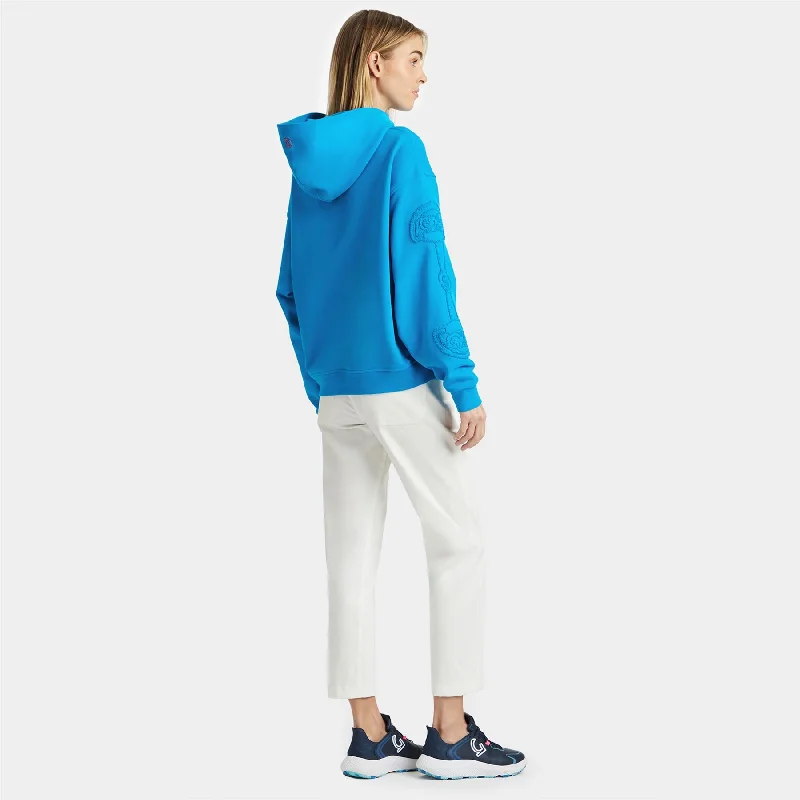 Womens Mother Golfer Oversized French Terry Hoodie Catalina - SS24