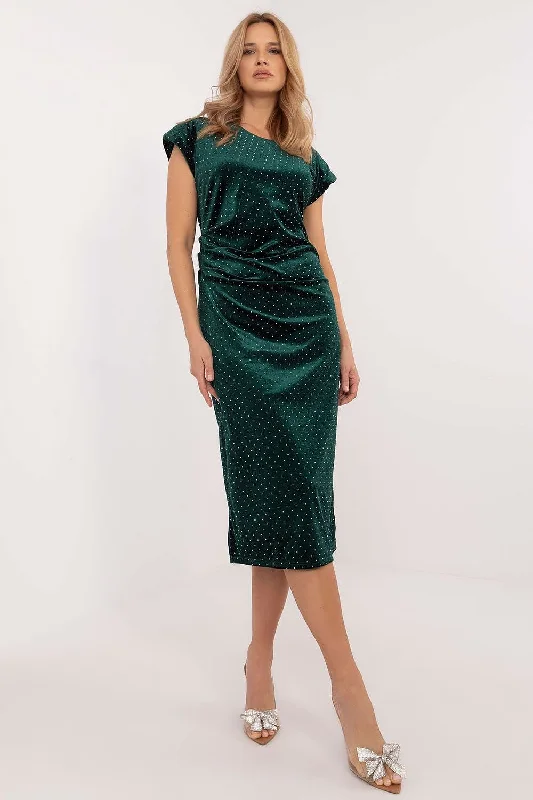 Evening dress Italy Moda Boatneck Modish Everyday