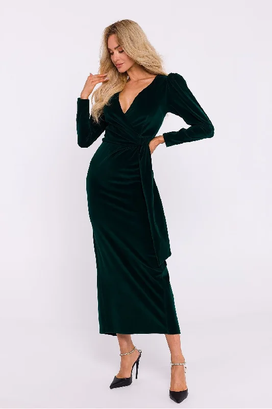 Evening dress Moe Peplum Ruffle Cocktail
