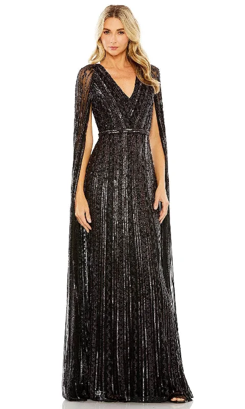 Mac Duggal 5915 - Jeweled V-Neck Evening Dress Tunics New arrival