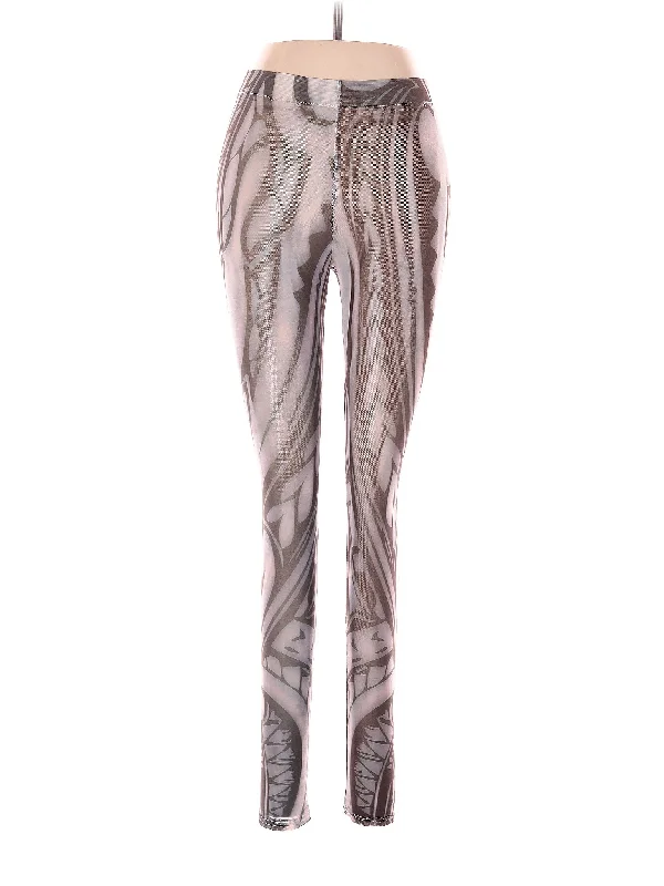 Leggings Fashionable Leather-Look Leggings