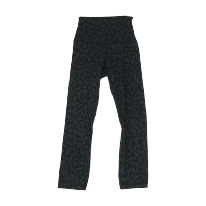 Black Animal Print Leggings Comfortable Yoga Tights Leggings